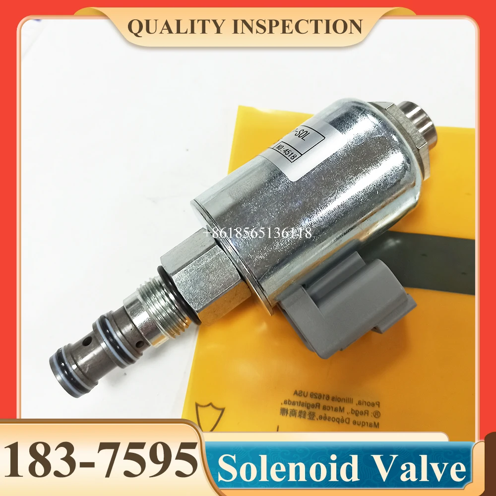 

183-7595 1837595 Solenoid Valve for Wheel Loader Solenoid Valve 950H