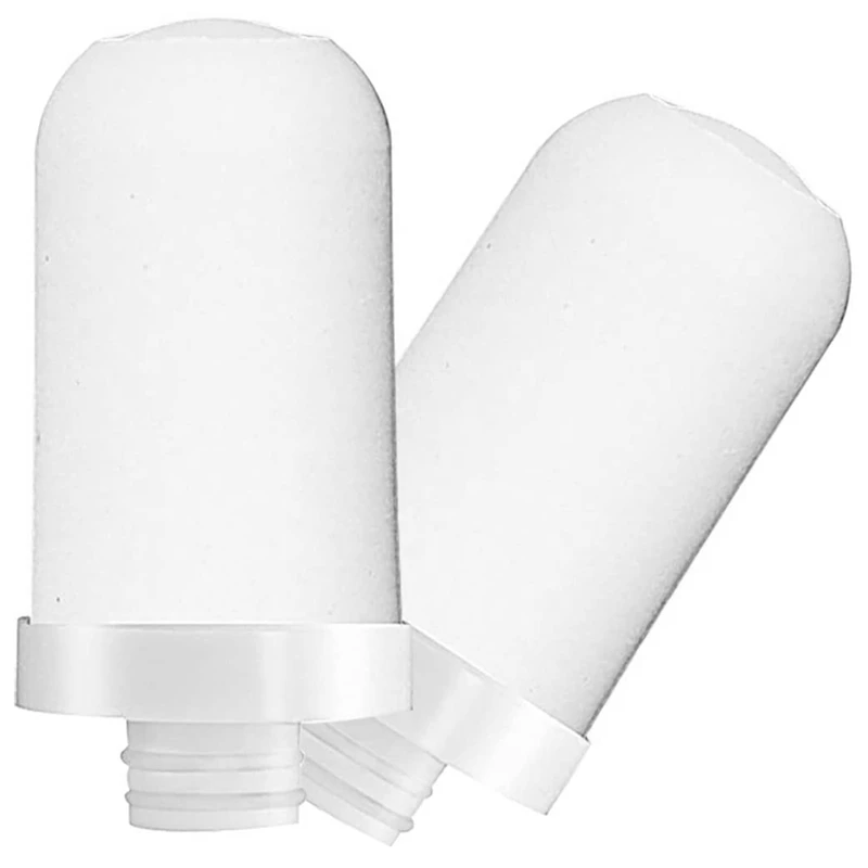 Faucet Water Filter Cartridges, Hima 2 Pack 8-Layer Cleaning Universal Deep Sea Diatom Earth Ceramic Filter Retail