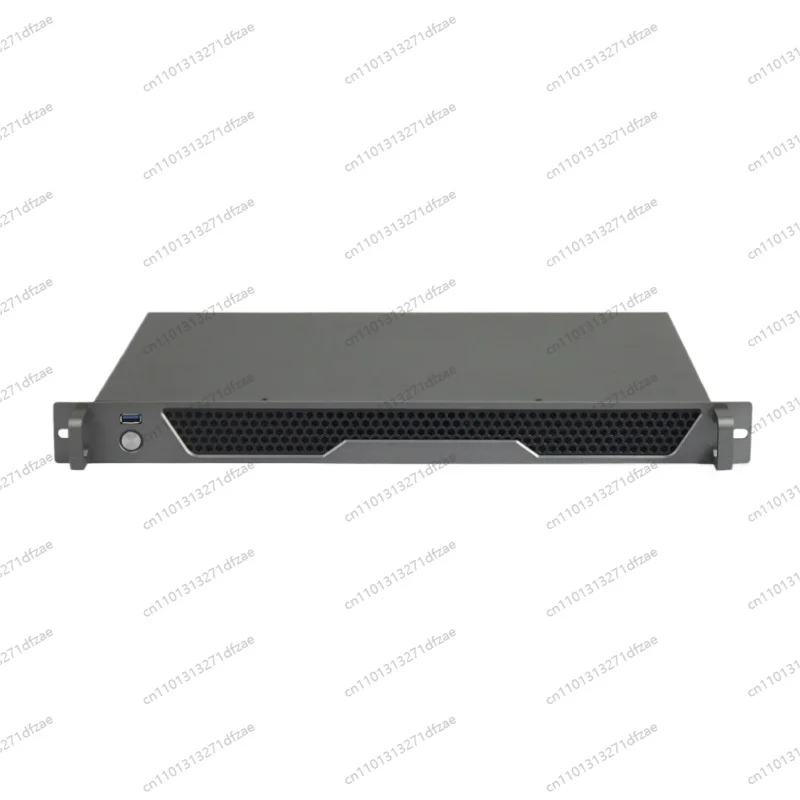 

1U Industrial Control Chassis Short 250 Deep Aluminum Panel 17x17itx Main Board Small 1u Power Rack Server Housing