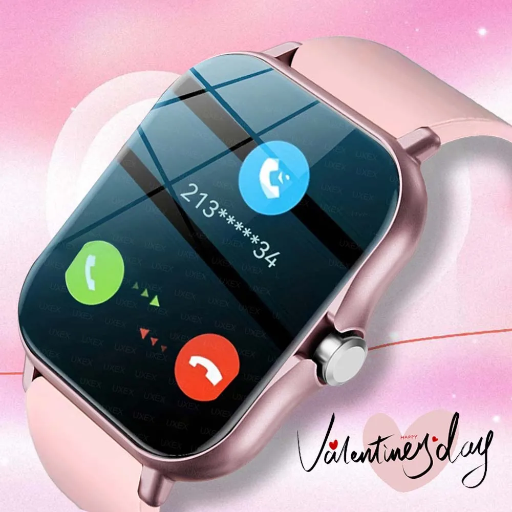 

Women Trendy Smartwatch Bluetooth Call Fitness Heart Monitor Watch Music Playback 1.83'' Valentine's Gift Multifunction Watches