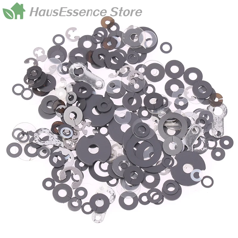 ※0.5-1.5cm Mixed Loading Pinch Roller Spacer Metal Security Lock Catch Locking Plate Clamp For Recorder Tape Drive