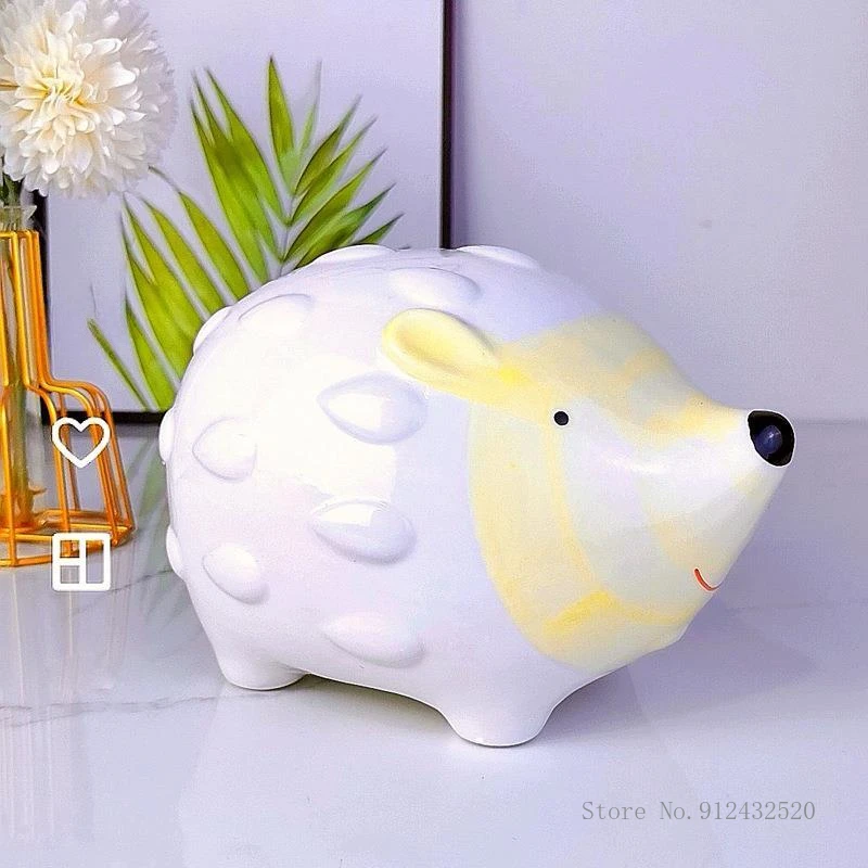 Super Cute Ceramic Hamster Nest Accessories Squirrel Hedgehog Dutch Pig Summer Heat and Winter Anti Cold, Mini Pet Supplies, 1Pc