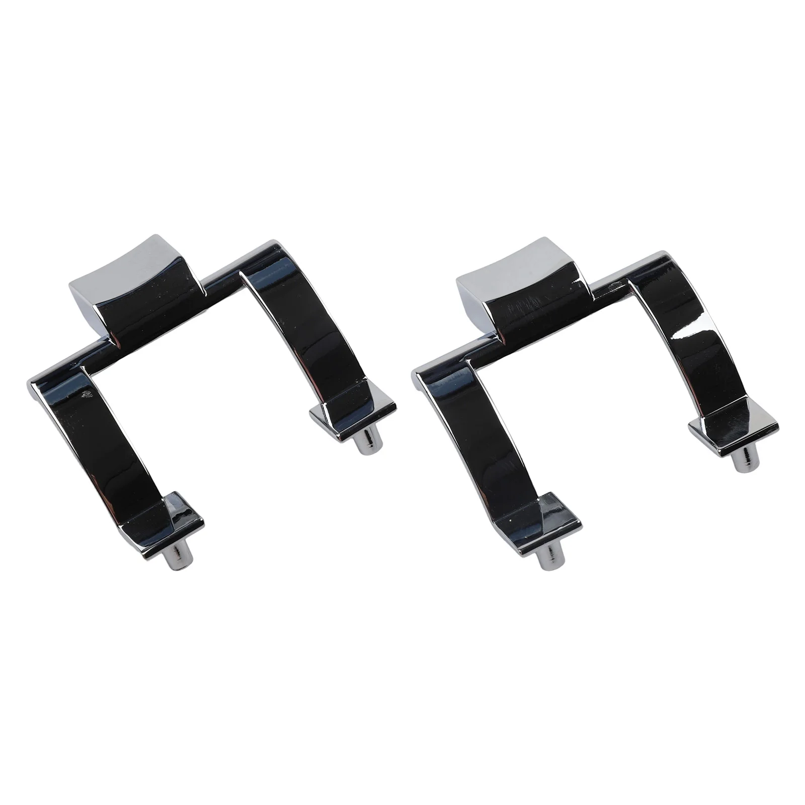 

Shower Handle Bracket Set Zinc Alloy for Replacement Includes Screws for Convenient Installation on Various Doors