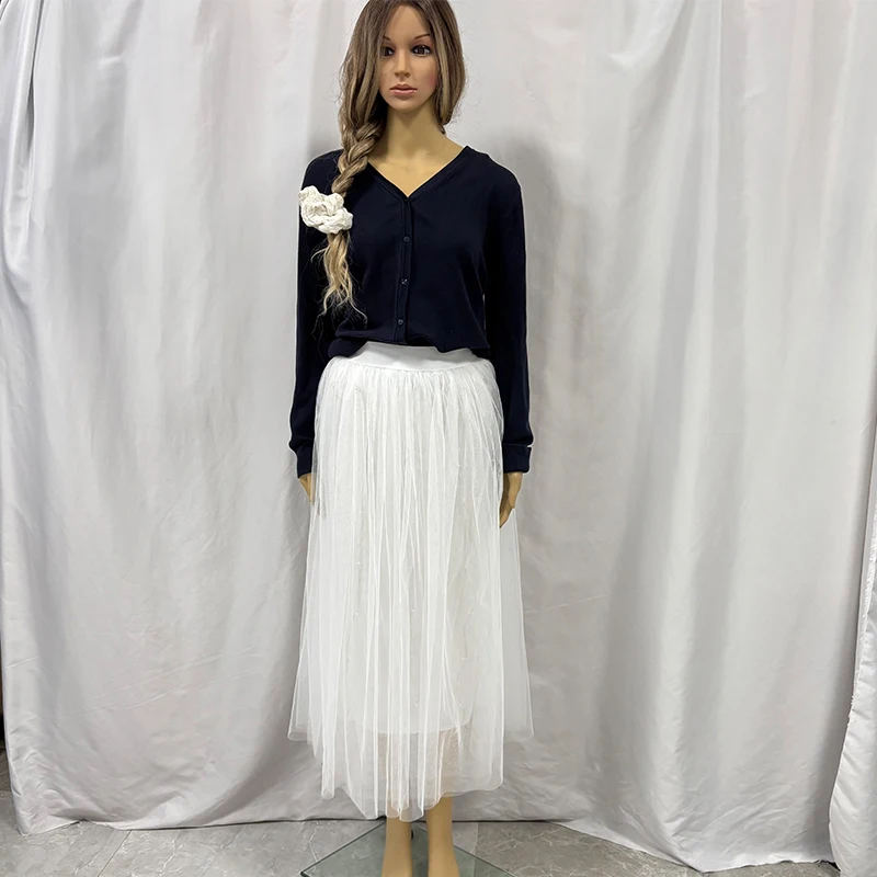 Falda luminosa blanca, falda de baile iluminada, falda de baile tutú de ballet, traje de baile ligero electrónico para accesorios de actuación en escenario