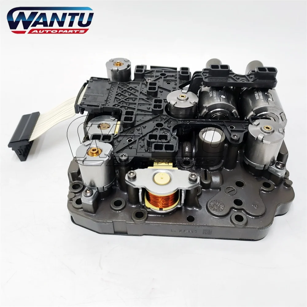 Cuerpo de Válvulas para Transmisión Automática DSG de 6 Velocidades 02E DQ250 con Placa de Cables 02E927770AL para VW Audi Skoda Seat