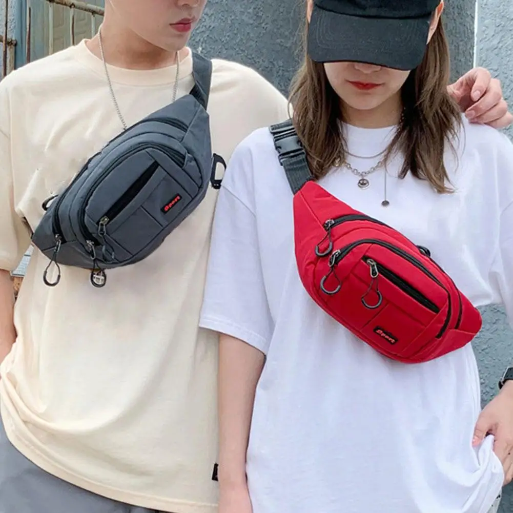 

New Outdoor Fanny Packs Men Women Waterproof Waist Pack Multifunctional Large Capacity Crossbody Bags For Motorcycle Riding V0l1