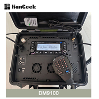 HamGeek Waterproof Mobile Radio Case Mobile Radio Box for Hongkaide-DM9100 Transceiver w/ GPS Functionality
