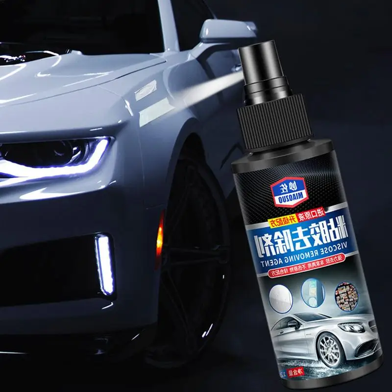 

120ml Car Adhesive Remover Sticker Remover Sprays For Cars Safely Remove Stickers Labels Decals Residues Tape Cleaner Glue Spray