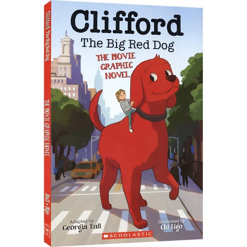 Clifford the Big Red Dog Movie Graphic Novel, Children's books aged 7 8 9 10 English books, Graphic Novels 9781338665109