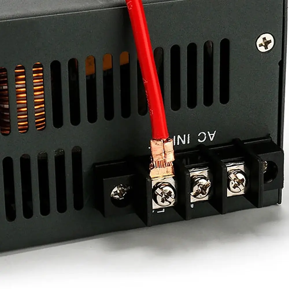 5/10Pcs OT Type OT Wire Nose Terminal Crimp 10A-400A Copper OT Cable Connector Kit Bolt Hole 1.5-16mm2 OT Lugs Ring Crimp
