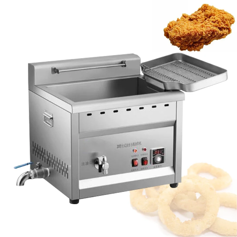 Fryer For Donuts Potato Chips Chicken Wings And Chicken Cutlets Multi Functional Oil-Water Separation Fryer Machine