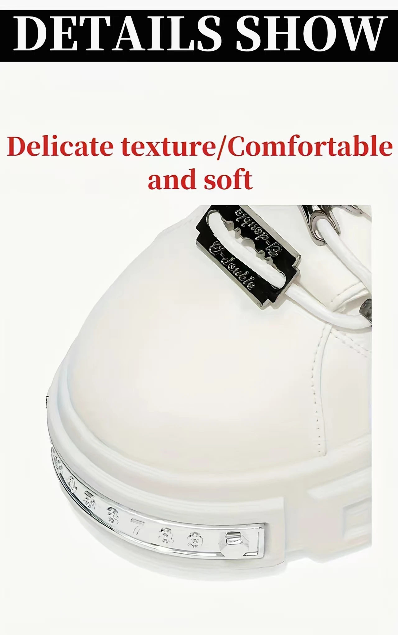 Modische Herren-High-Top-Stiefel, dicke, verschleißfeste Sohle, bequemes Innenfutter. Ideal für Outdoor-Abenteuer, Camping, Wandern. – Detail 1