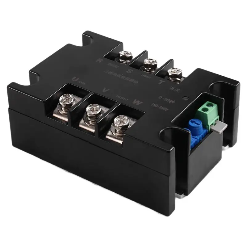 BAAJ-Three-Phase Motor Soft Start Module Soft Start Cabinet Soft Stop Slow Start Online Step-Down Soft Starter 30WA-R1 3KW
