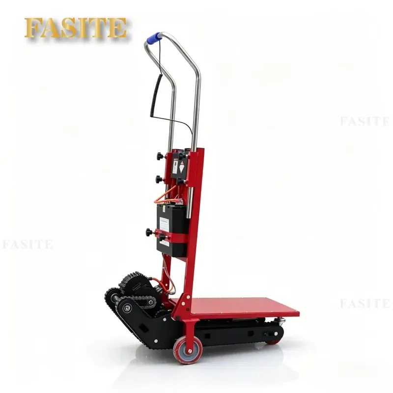 400kg Heavy Duty Electric Tracked Crawler Stair Climbing Trolley Foldable Portable OEM 48V Lithium Battery