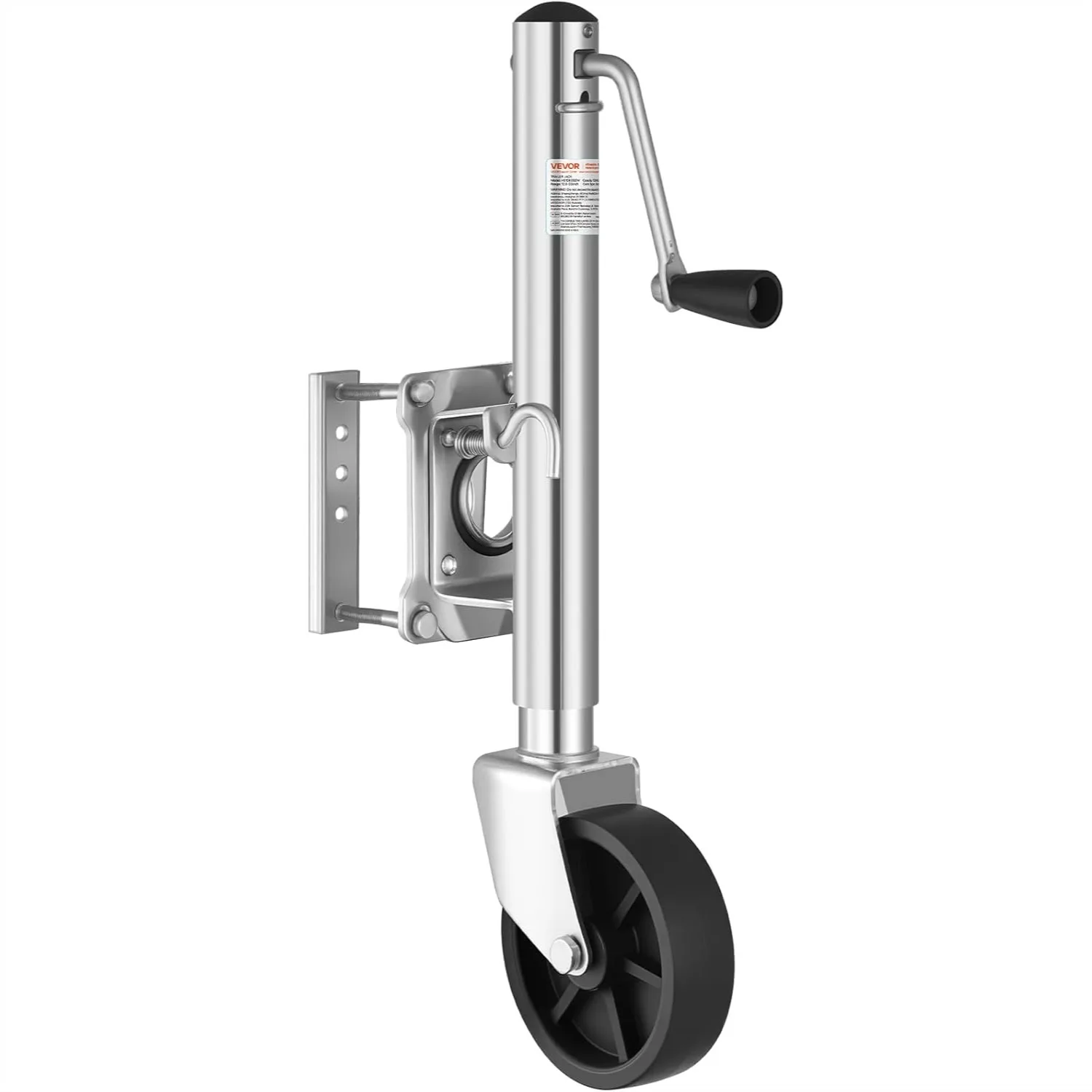 

Trailer Jack with Wheel, 1000 lbs Load Capacity, Heavy Duty Swivel Boat Trailer Jack, 10-inch Lift for RVs, Boats, Horse