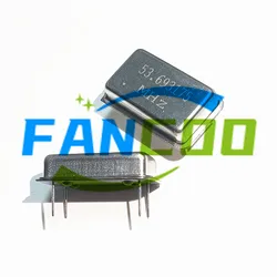 5PCS 53.693175MHZ 53.693175 Crystal Oscillator Active OSC DIP-4 Rectangle 53.693175M 53.693MHZ Full Size 3.3V 5V