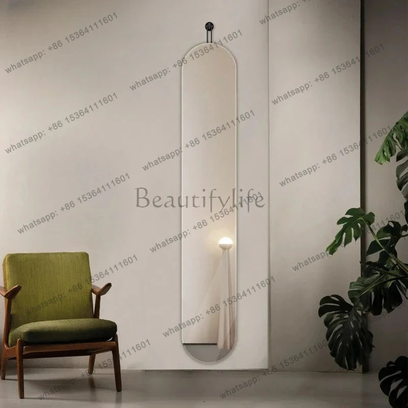 Entrance art decorative hanging mirror wall hanging frameless wall fitting mirror
