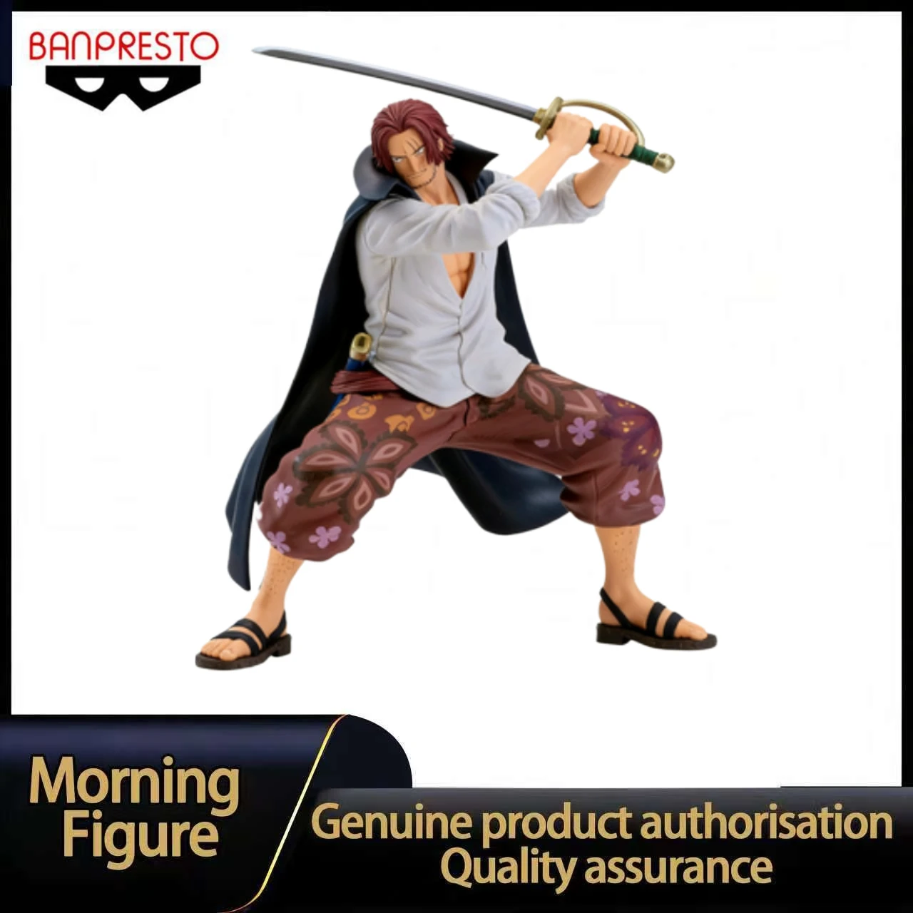 

In Stock Banpresto Grandista One Piece Shanks Figure Toy Model Collection