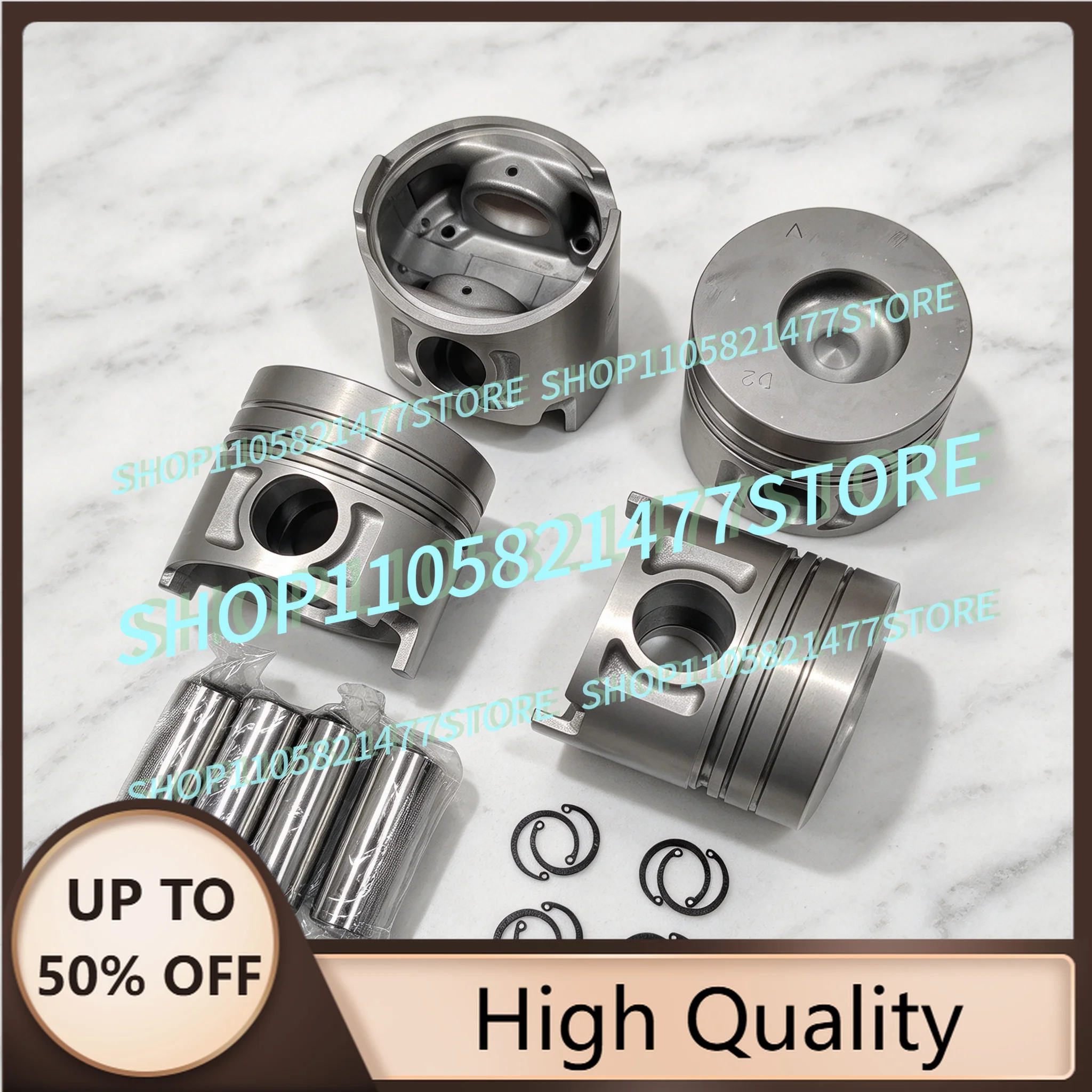 For BD30 Piston Set Overhaul Rebuild Kit Engine Parts 12010-54T00