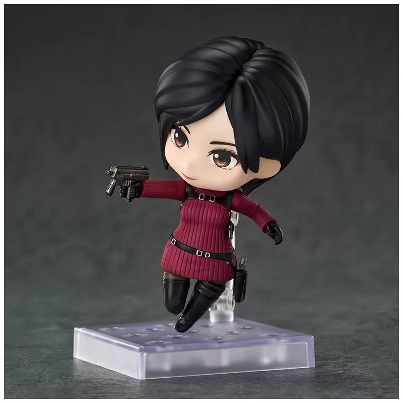 Q Version Moveable Plush Figure 2761 Ada Wong Replacement Face  4 Game Secondary Model Collectible PVC Toy