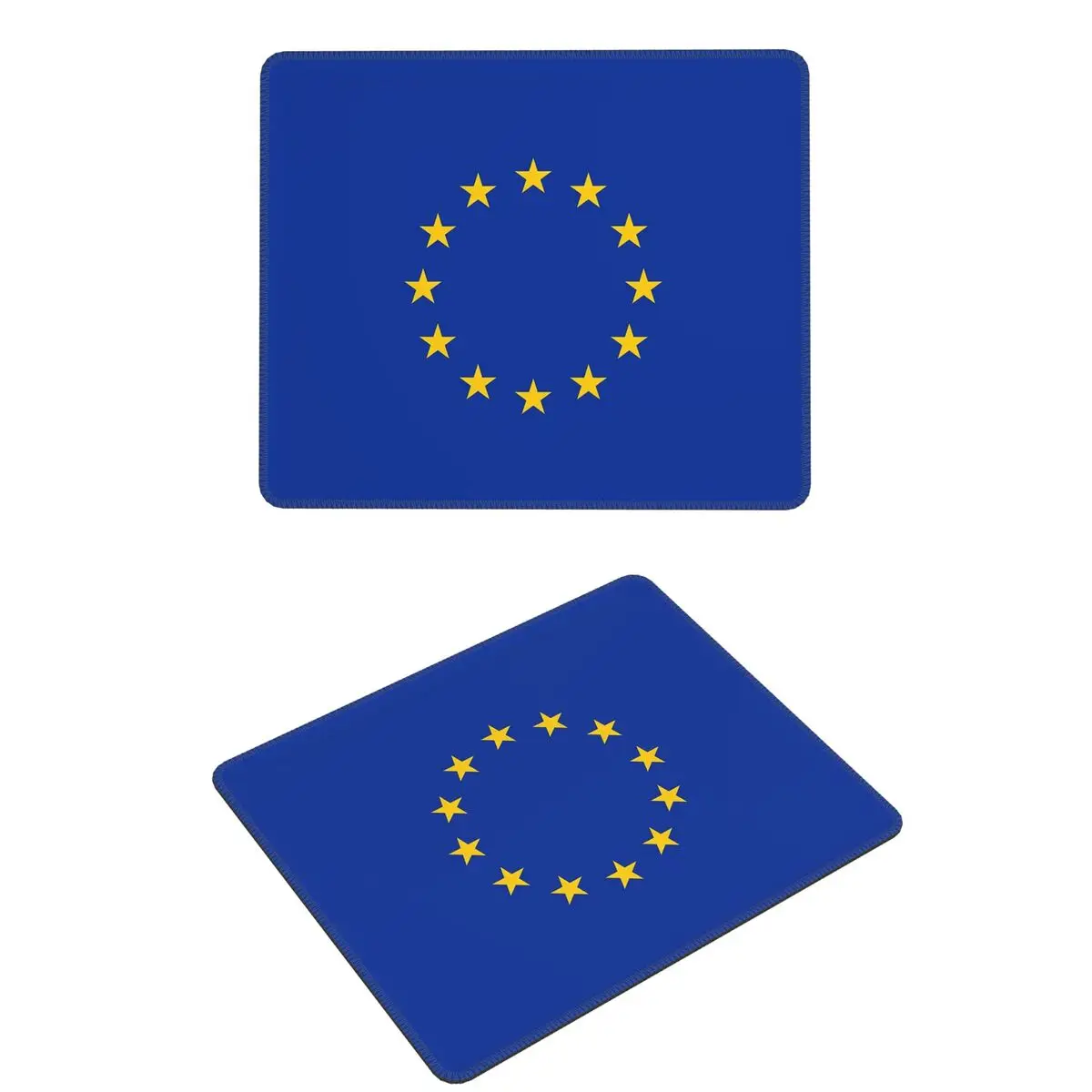 

EU Europe European Union European Flag EU Stars Mouse Pad Computer Keyboard Mouse Mat Gaming Laptop Desk Mat Office Table Mats