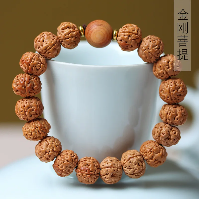 Diamond Bodhi DIY Rustic Style Bracelet, Simple Style for Men and Women, Decorative Handheld Rosary Jewelry