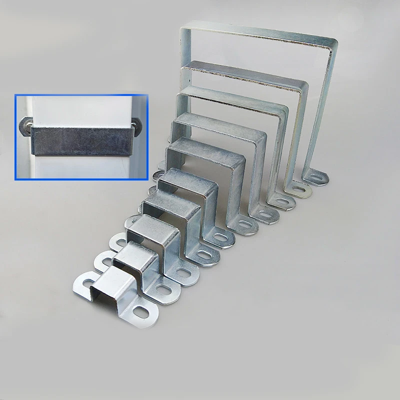 Saddle Clamp Square Right Angle U Bracket Strap Pipe Clip Mounting Hardware
