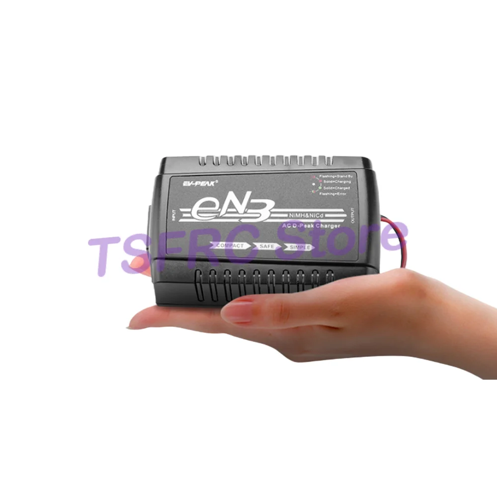 EV-PEAK EN3 30W/3.5A Carregador de equilíbrio inteligente fácil adequado para RC, FPV, robô, carro, UAV, helicóptero, aeronaves grandes