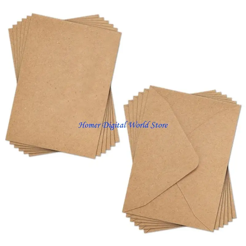H55F 60 PCS V رفرف الأظرف الرجعية المظلفات الفارغة الأظرف التجارية أظرف الدعوة الأظرف الورقية