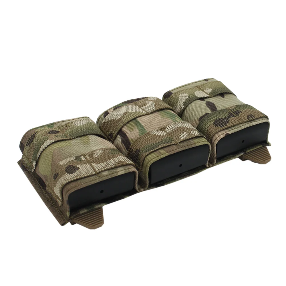 VULPO Tactical – Funda MOLLE triple cargador 5,56 M4/AR15 - imagen 2
