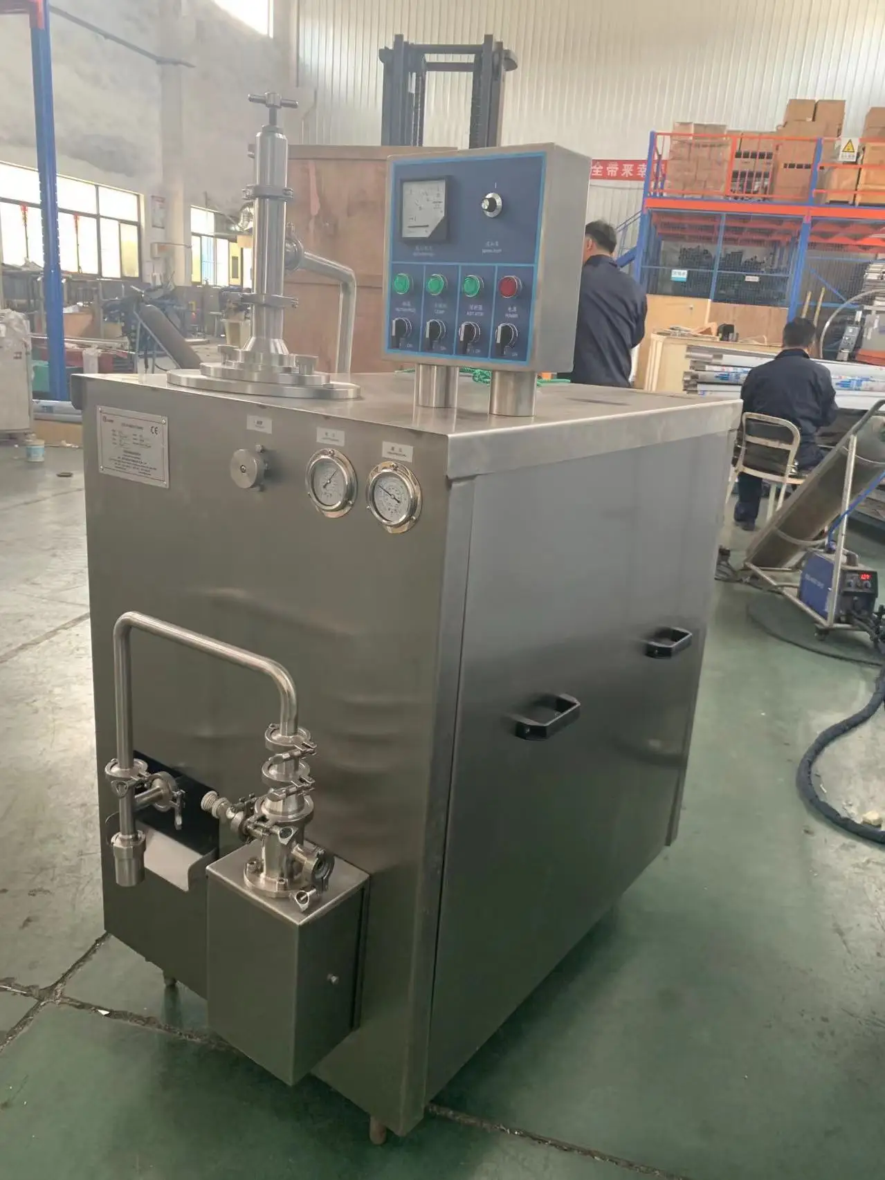 High Quality Ice Cream Equipment 1000L Continuous Ice Cream Machine