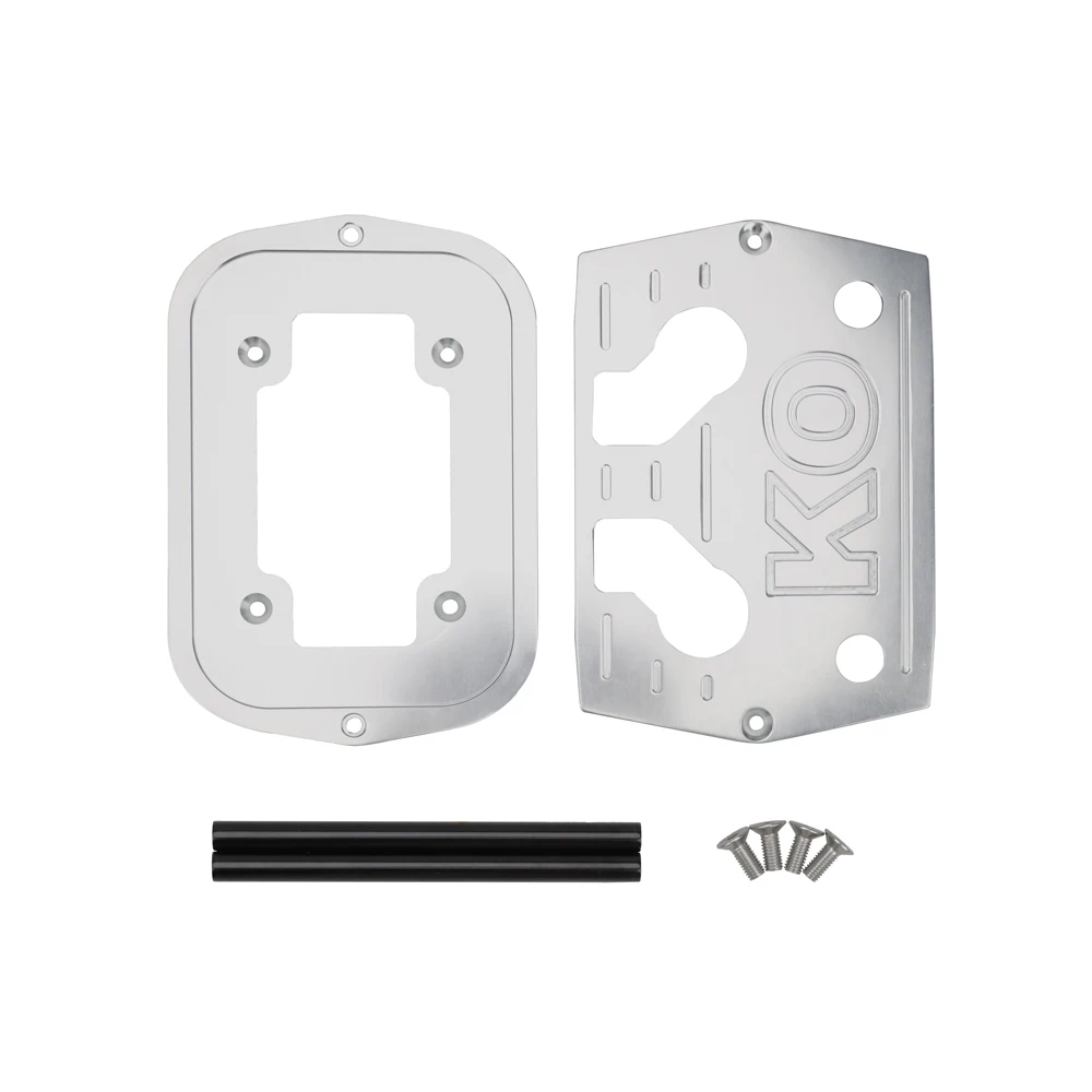 Battery Bracket Tray Polished Aluminum Billet Milled Hold Down Optima