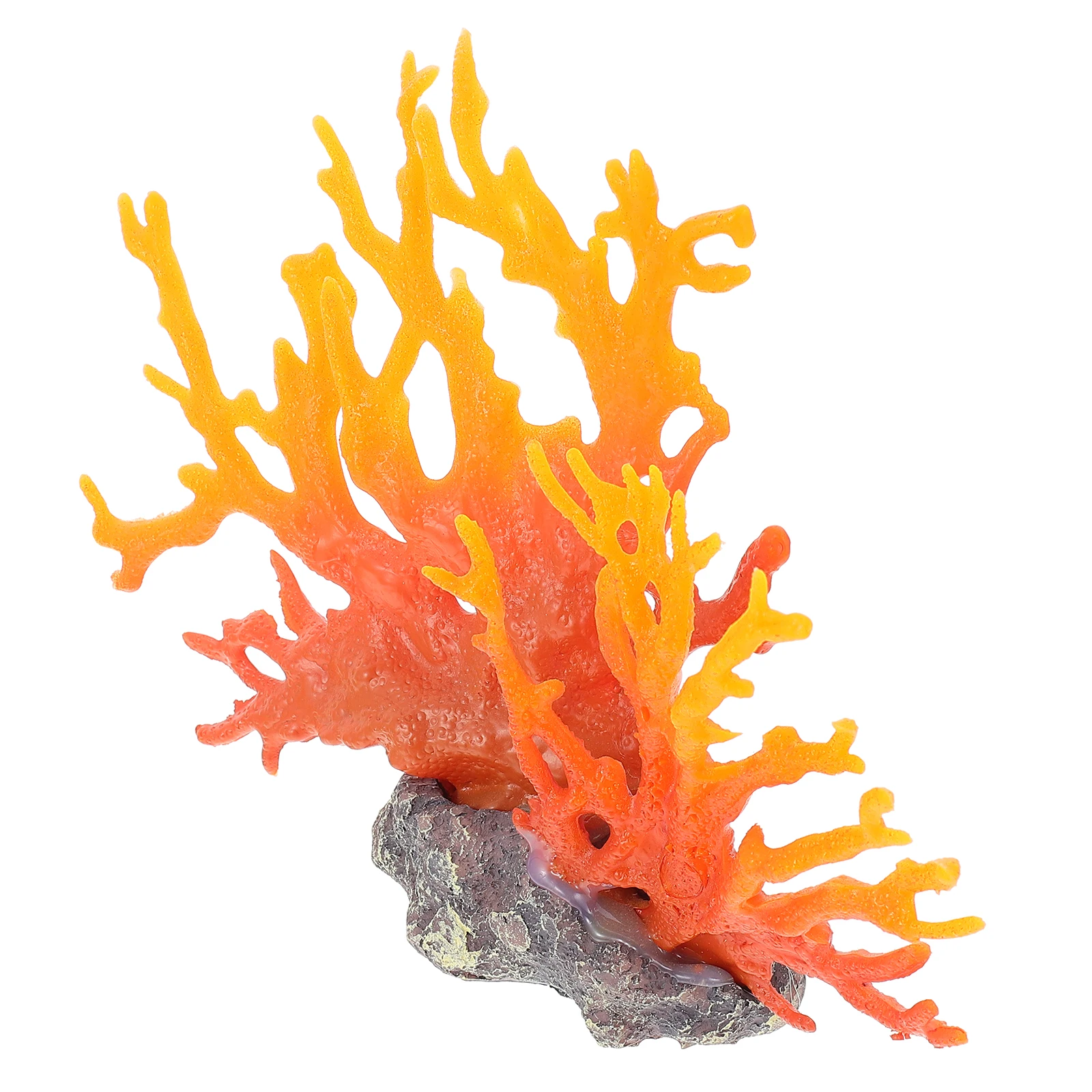 

Coral Tree Ornaments Aquarium Corals Fish Tank Decorative Decorations Simulation Fake Landscape Resin Décor