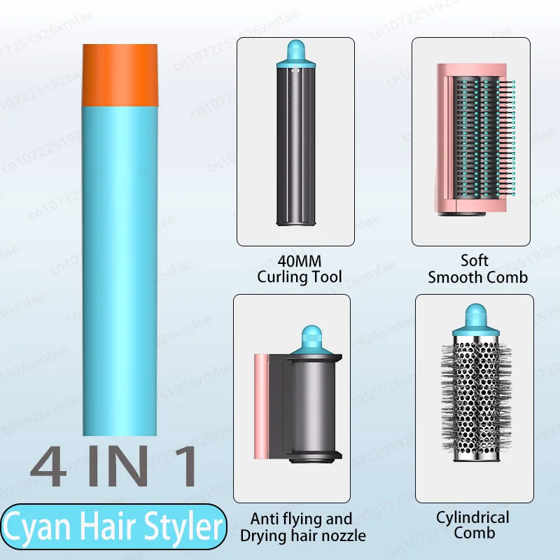 6-in-1 haarstyler en haardrogerborstel 110000 RPM Snelle haarverzorging Negatieve ionische föhn Sneldrogend, Multi Hair Styler