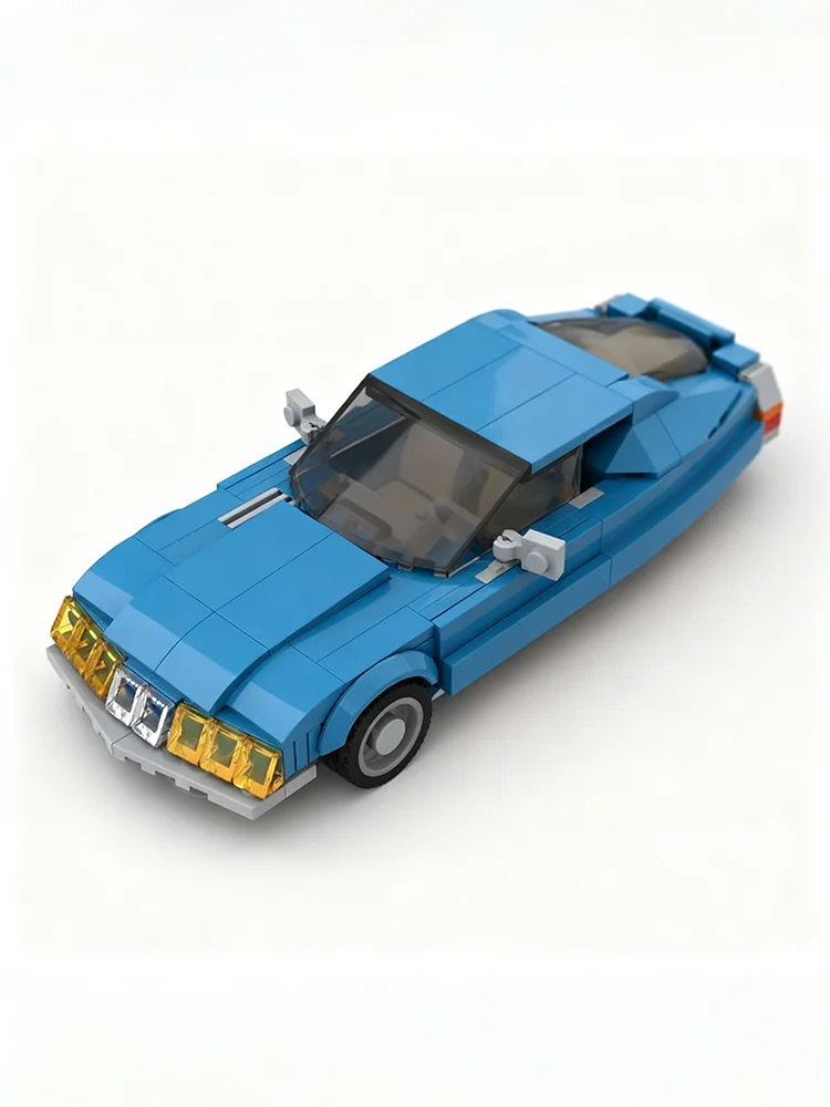 271 stuks MOC City Champions Citroen SM Model Bouwstenen Architectuur Creatief Speelgoed Onderwijs Kerstcadeau Idee Baksteen Kinderen - afbeelding 2