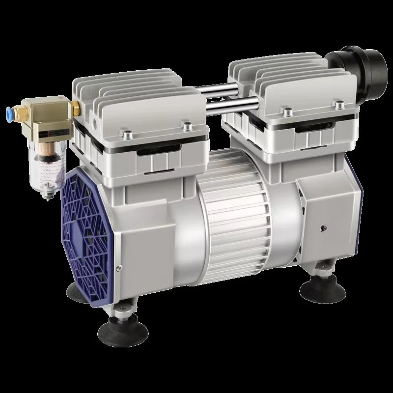 Oil Free Vacuum Pump Industrial Small Vacuum Pump High Flow Adjustable Negative Pressure Pump