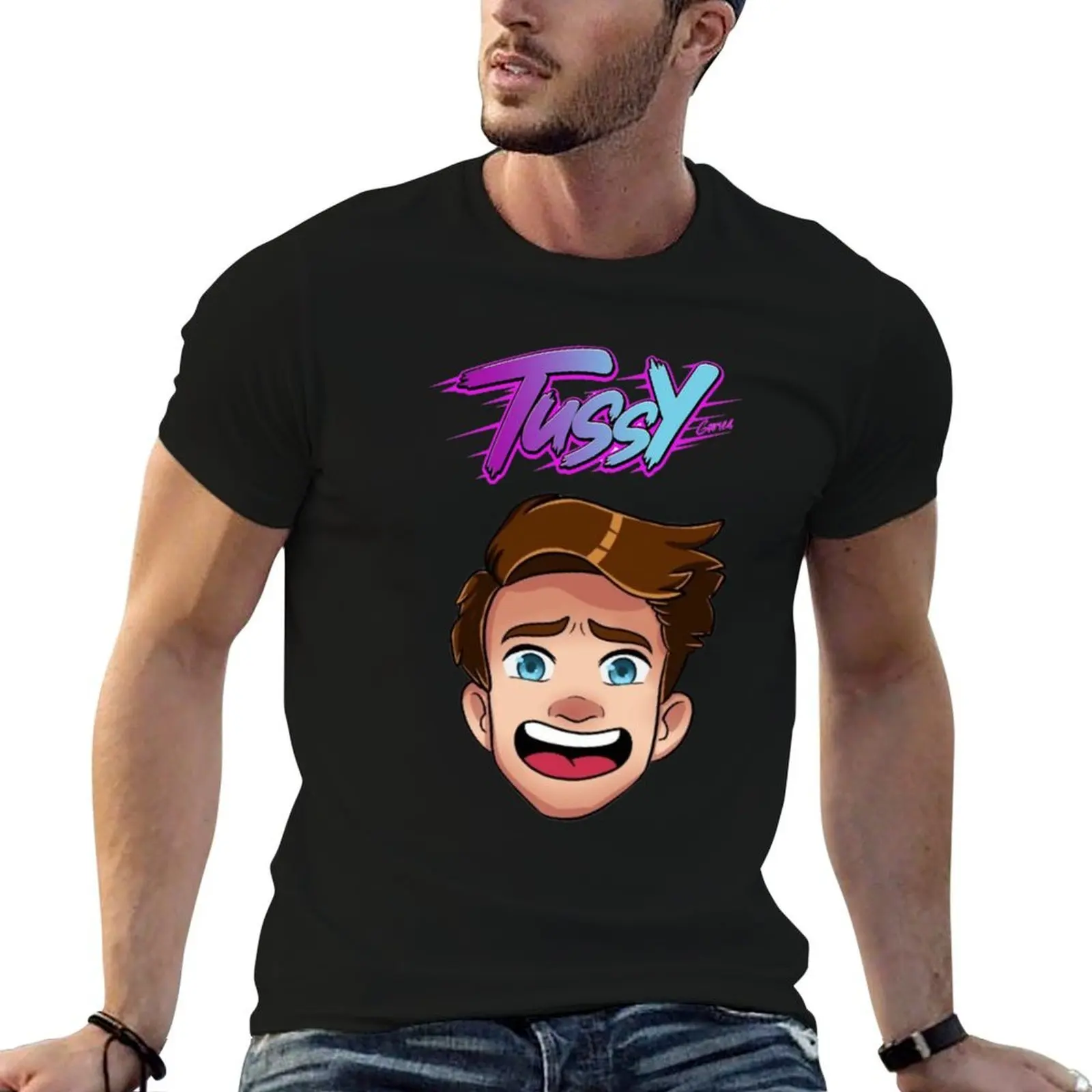 

Tussy Games T-Shirt man t shirts cotton t shirts for man cotton soft T-Shirt