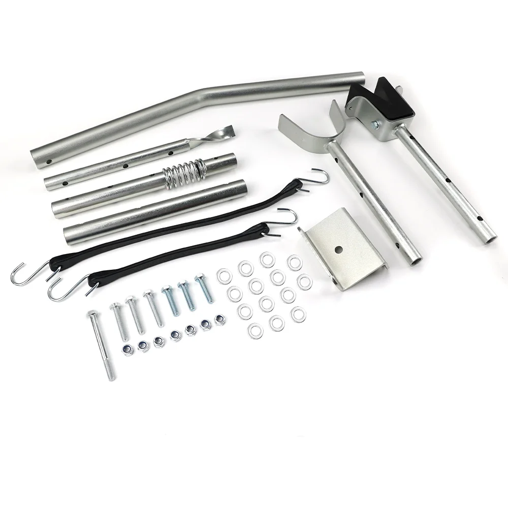 

Heavy-Duty Universal Transom Saver With Spring Shock Absorbing for Outboards Up To 150 HP Adjustable From 28" to 59"