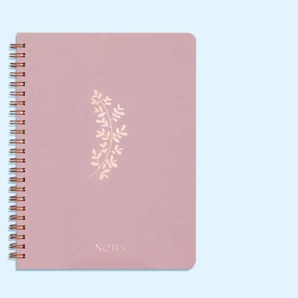 Portable Memo Notes Spiral Notebooks Protect Eye Paper Floral Cartoon Notepad Thickening Diary A5 Coil Notebook Student