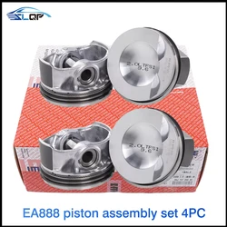 06J107065A EA888 Modified Engine Piston & Piston Ring Kit For Audi A4 A5 A6 VW Golf Tiguan Passat Jetta Passat CC 06H107065DL