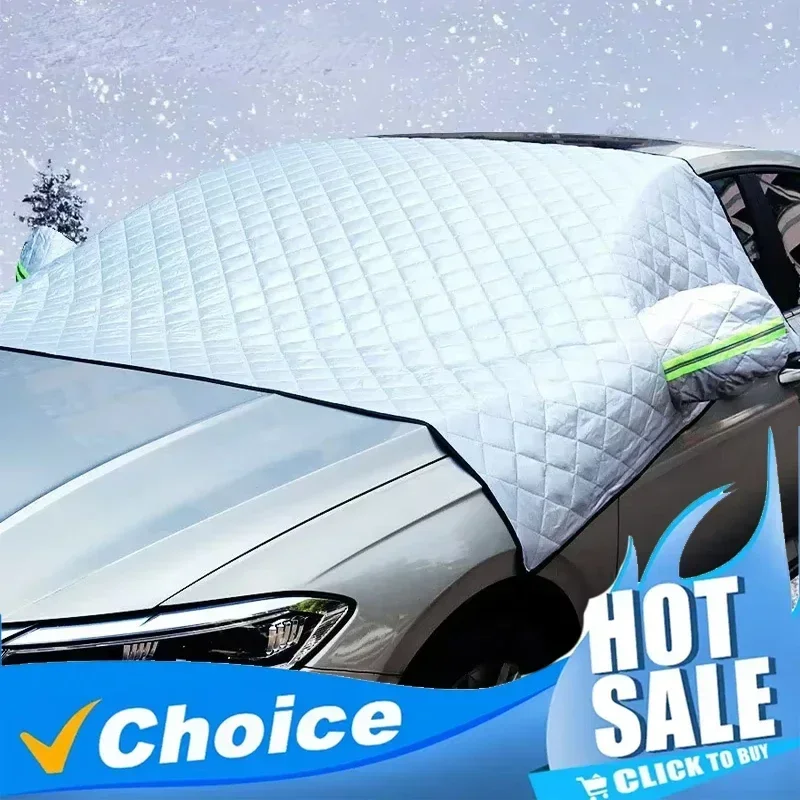 

Style Useful And Protective Car Windshield Cover To Keep Your Car Clean & Dust Free This Summer & Winter!