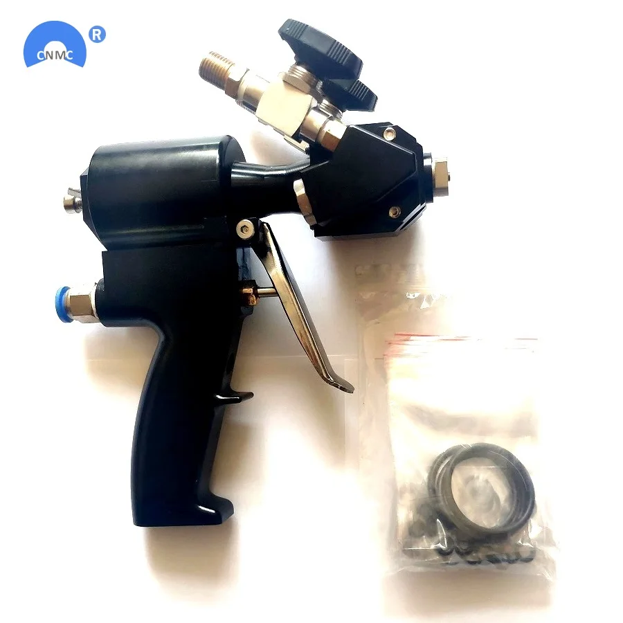 Polyurethane Foam Spray Gun P2 Air Purge PU Foaming Injection AB Two-component High Pressure Coating Spray Gun