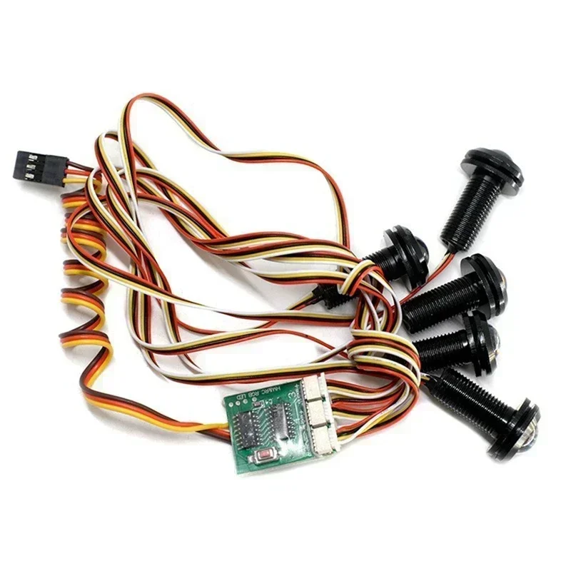 Kit luce RC con 10 modalità per Tras Slash 4X4 VXL 2WD 1/10 RC Truck Car Aggiornamenti Parti
