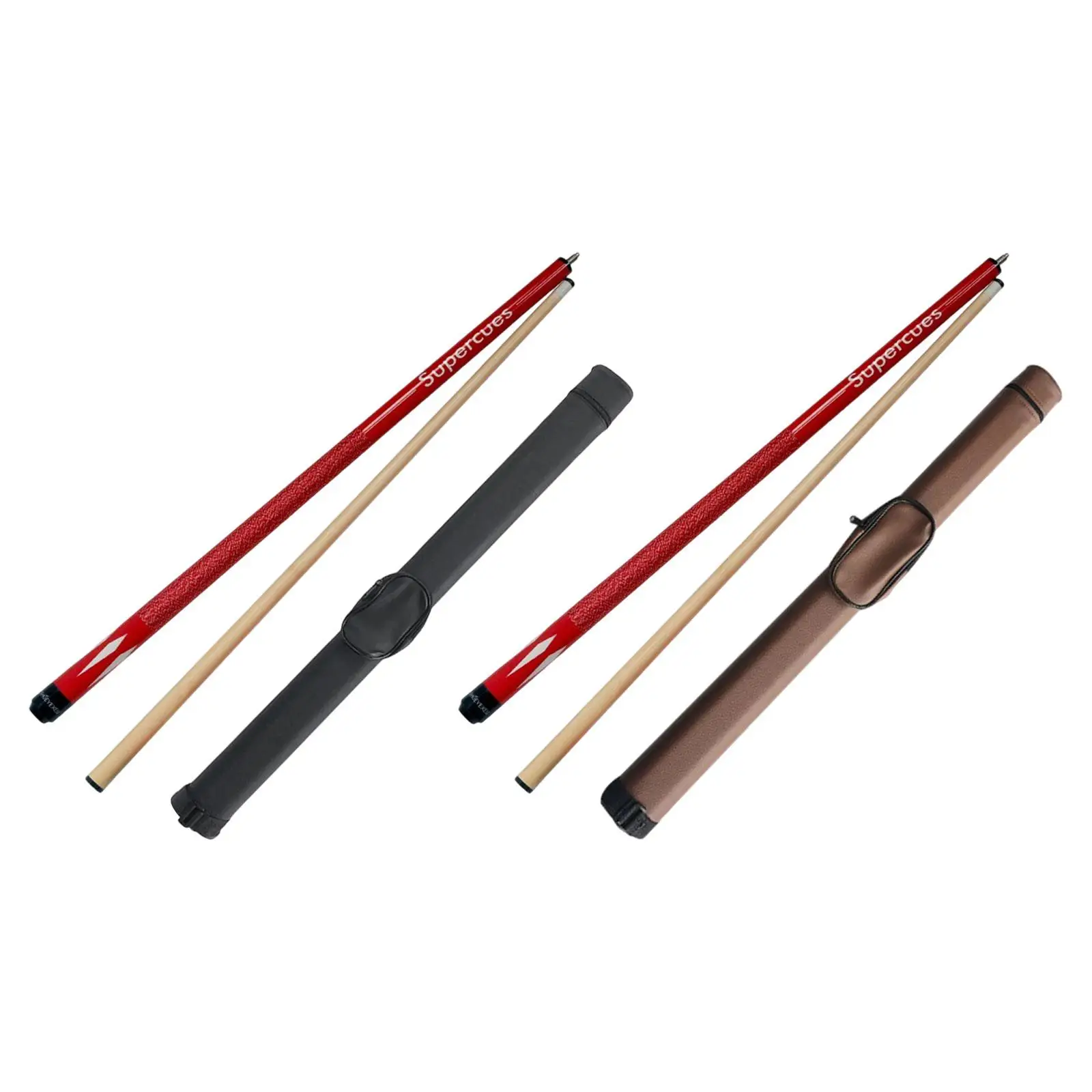 

Pool Cue with Case Portable Accessory 13mm Tip 1/2 Billiard Cue Stick Snooker