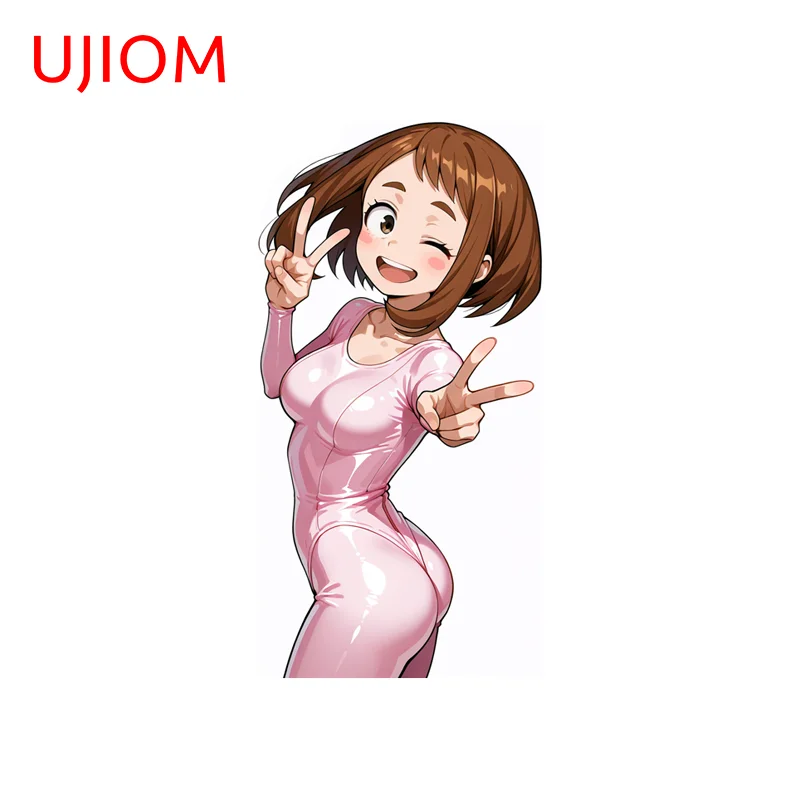 UJIOM Uraraka Ochako Seductive Wall Sticker High Quality Waterproof Vinyl Decal Maga Decoration Game Room Laptop Related Items