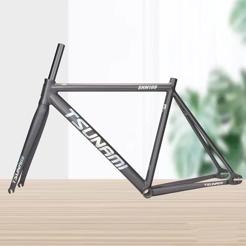 New Colors TSUNAMI SNM 100 Fixed Gear Bicycle Frameset 700C