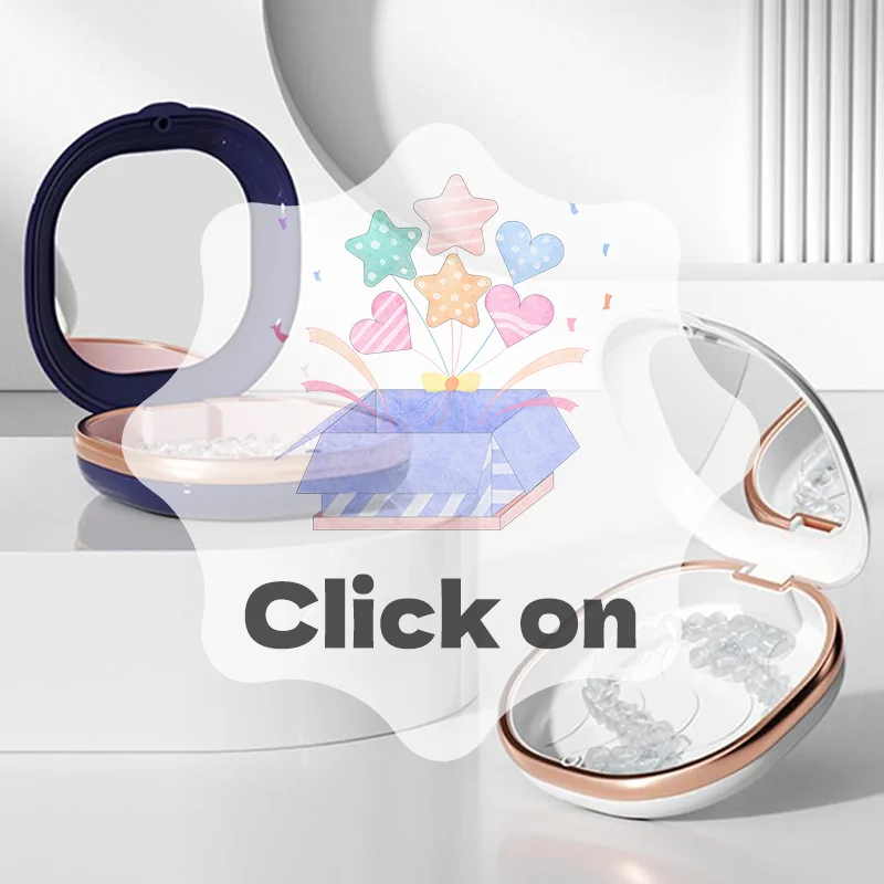 

Портативная коробка для каппы, фиксатор, чистка полости рта, вставные зубы, коробка для хранения протезов, коробка для выравнивания зубов, брекеты, ортед