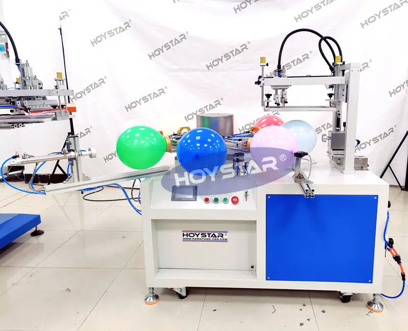 silk screen machines to print on balloons printing