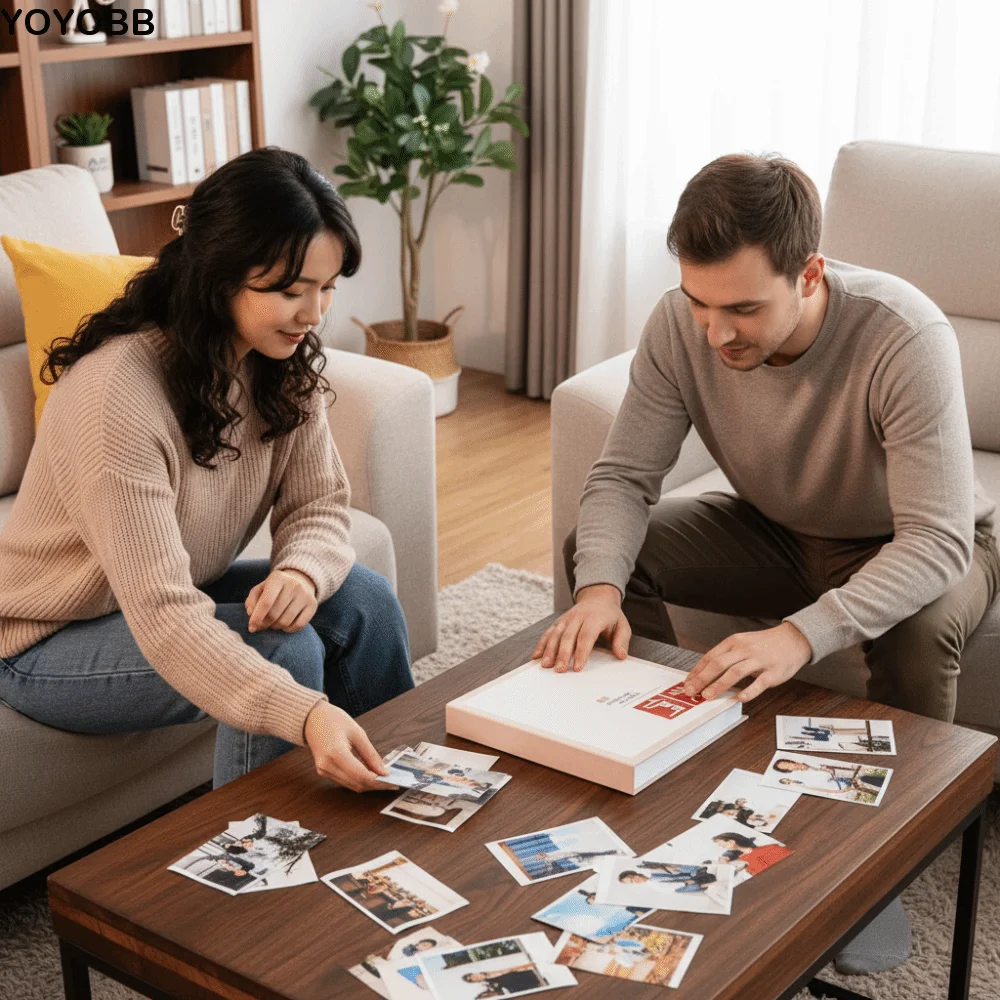 

Antiquity 6/7-inch Photo Album Chinese Style High Quality Art Album Large Capacity Commemorative Album Family Version