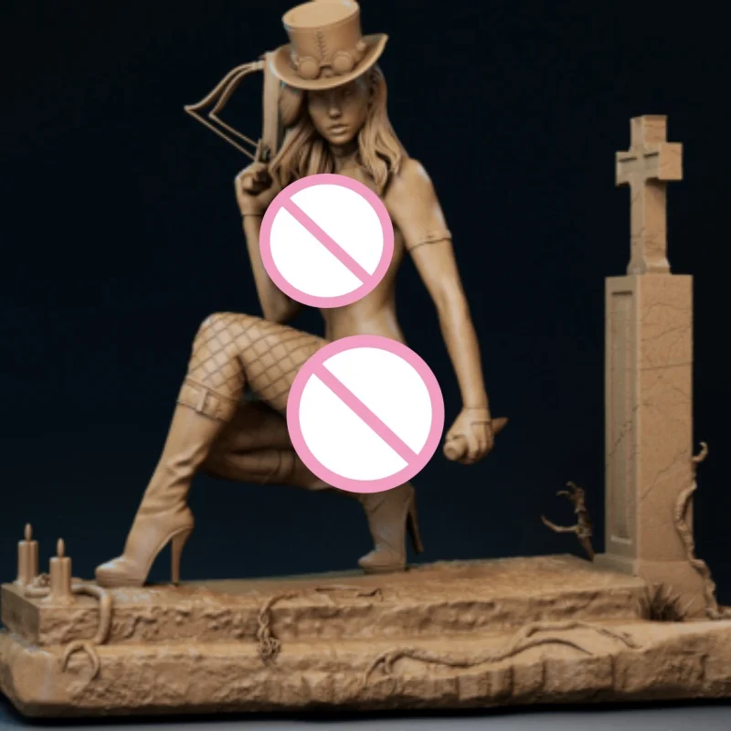 

Liesel Van Helsing NSFW Full Resin Figure Model Kit 1/24 Scale 75mm Assemble Miniature Unassembled Unpainted Diorama Toys